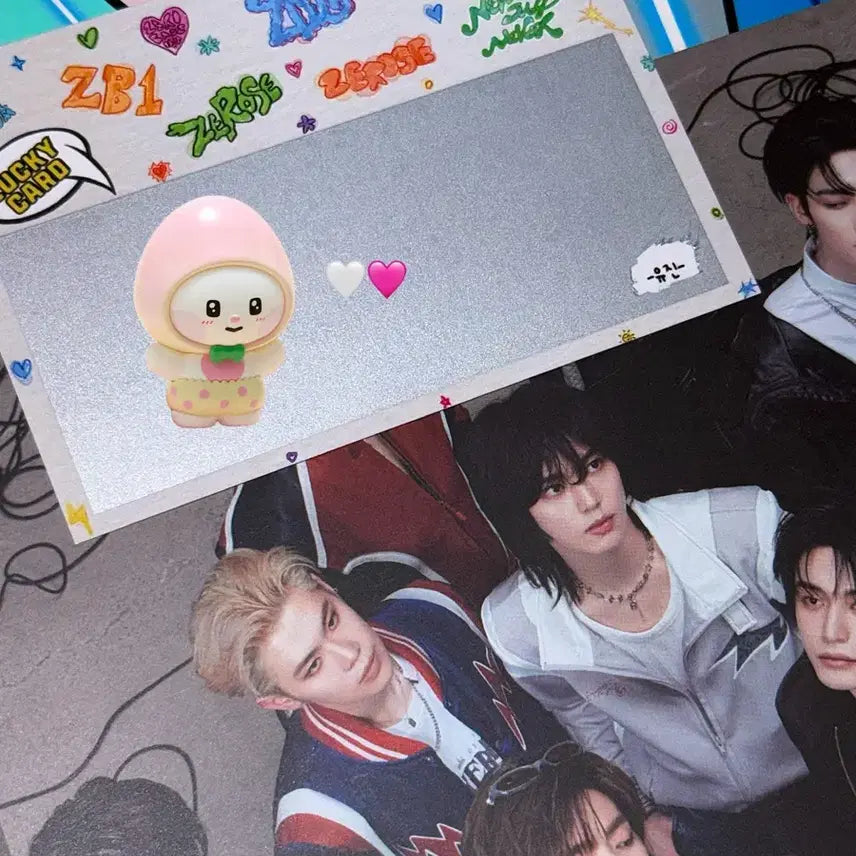 한유진 스크래치카드 제베원 사녹 제로베이스원