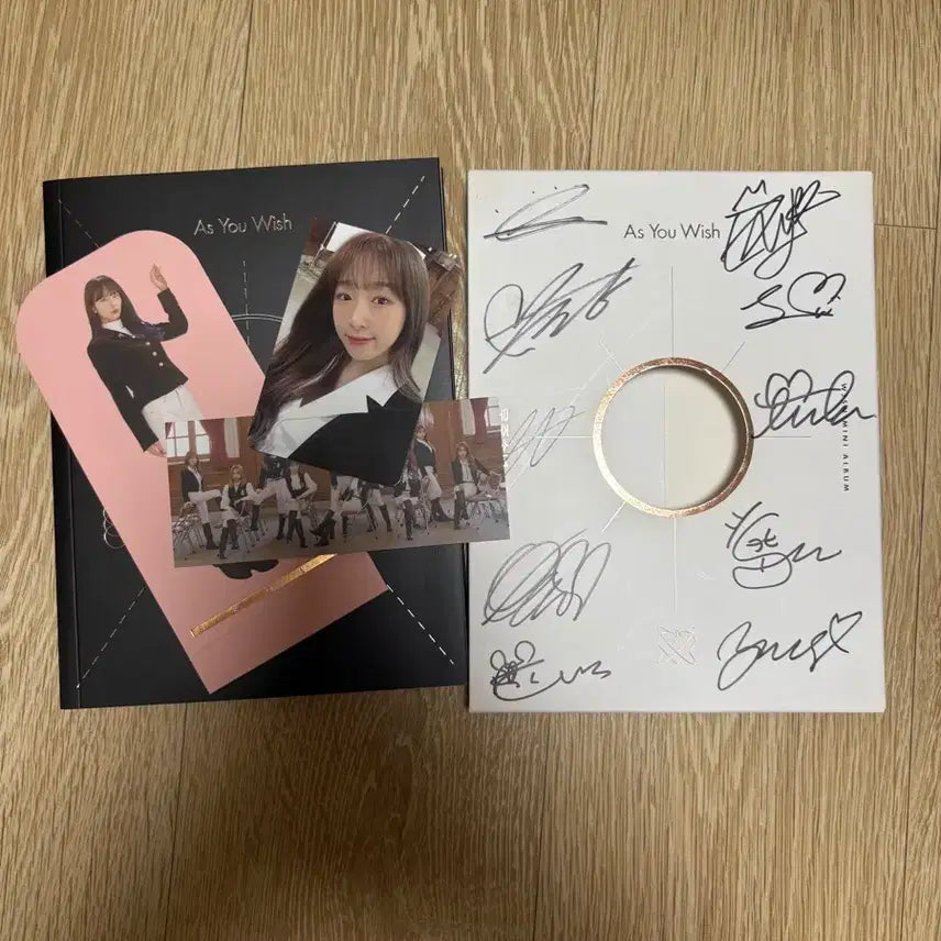 우주소녀 As You Wish 친필 싸인 앨범 CD 비매 품