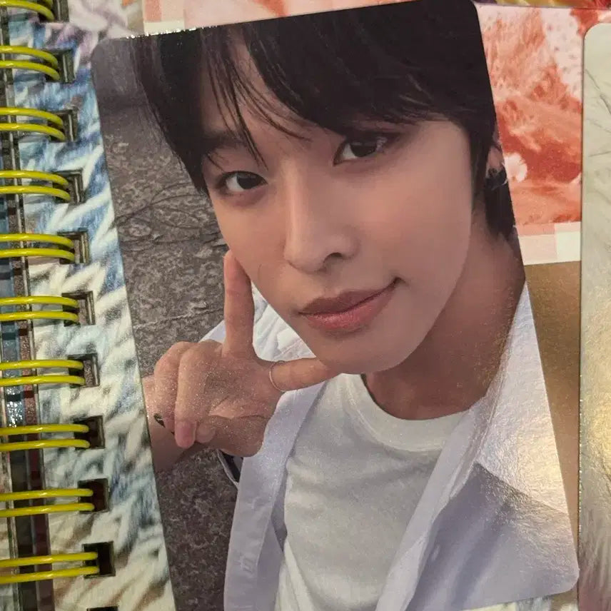 nct wish 컬러 초회한정 포카 리쿠