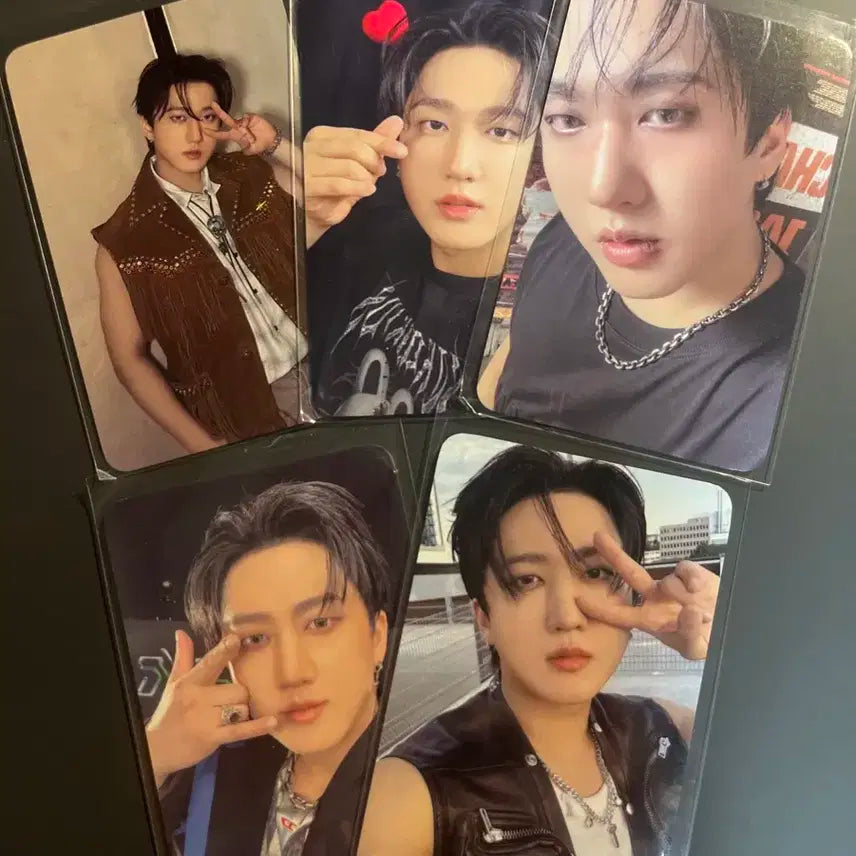 스트레이키즈 스키즈 창빈 팝업 엠디 럭드 리얼터치 포카