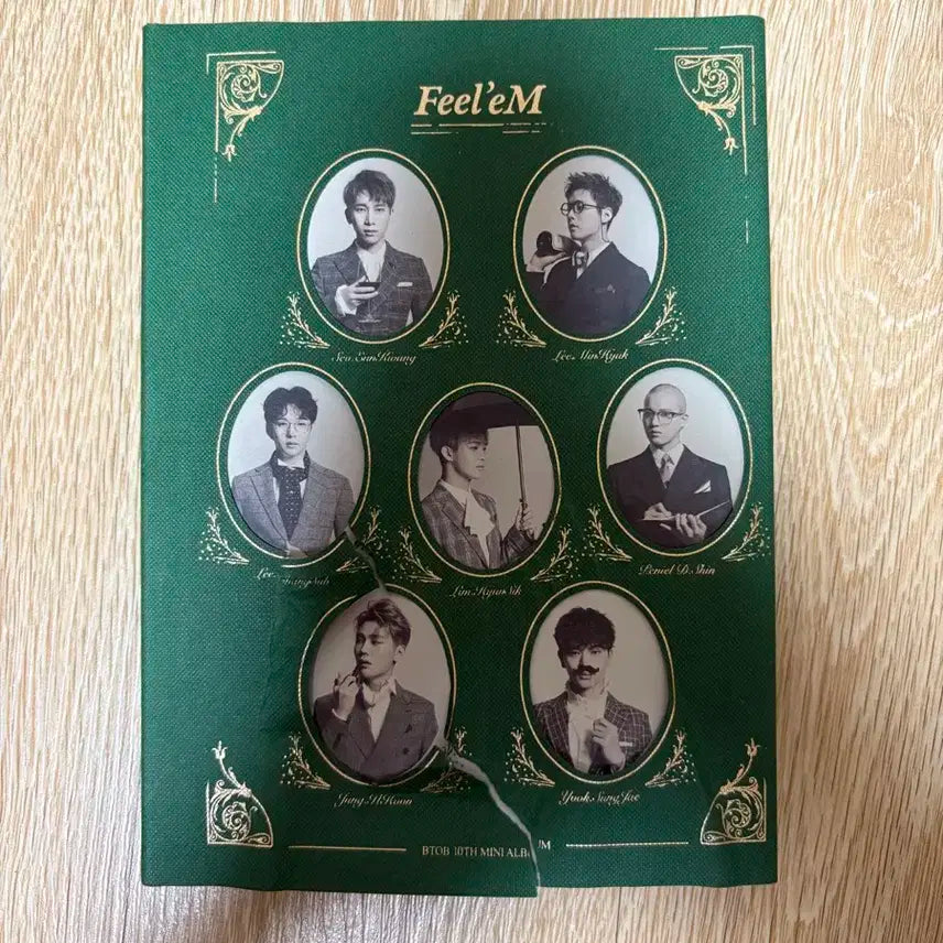 비투비 Feel'eM 앨범 친필싸인 비매 품