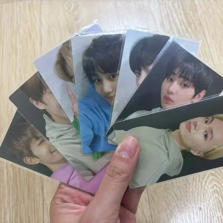 엔하이픈 응원봉 포토카드 일괄