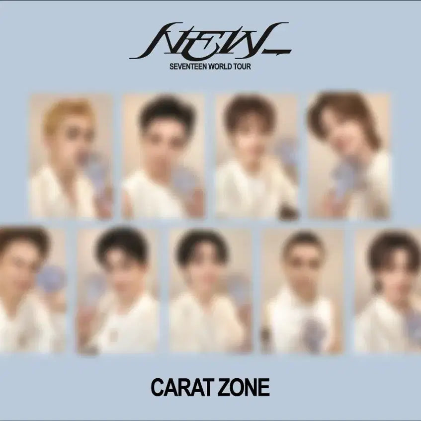 세븐틴 NEW 인천콘 캐럿존 Caratzon SET 양도