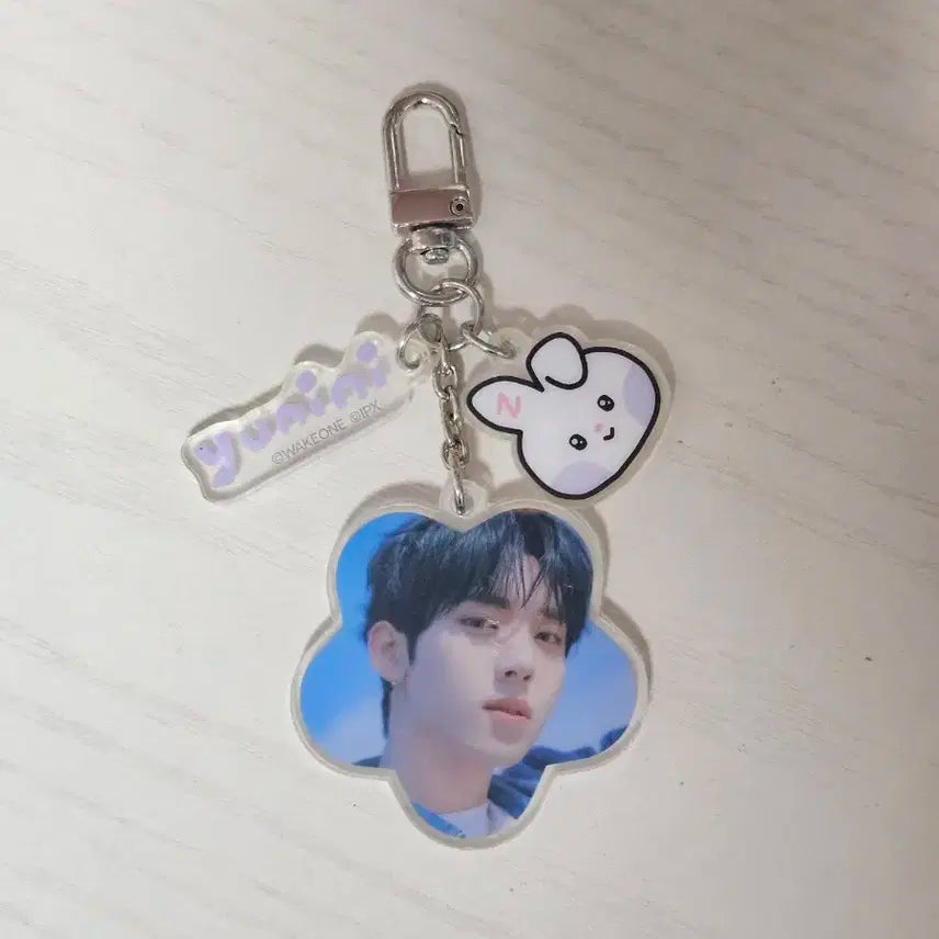 제로베이스원 한유진 제로니 팝업 유니니 키링 양도