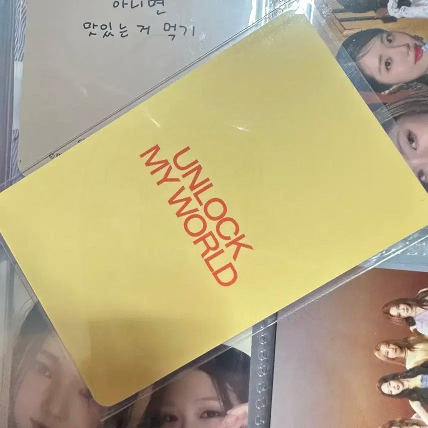 [판매] 프로미스나인 미나우 단체 포토카드