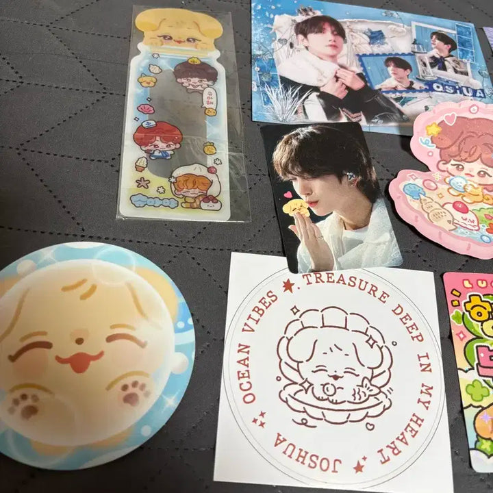 세븐틴 조슈아 생일카페 생카 굿즈