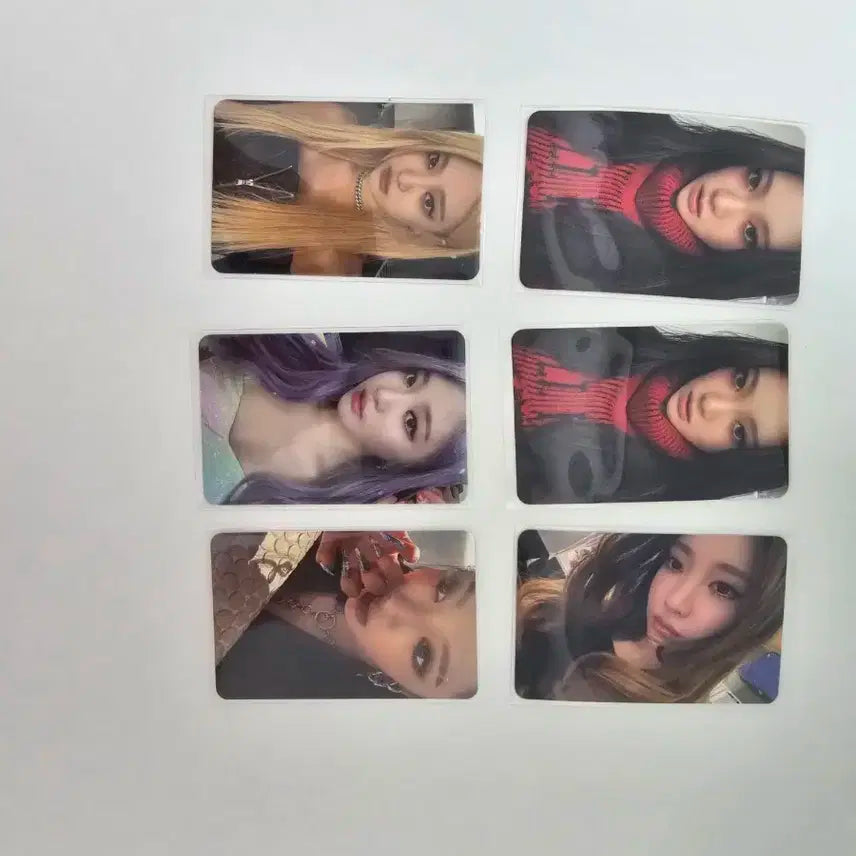 에스파 닝닝 포카 일괄