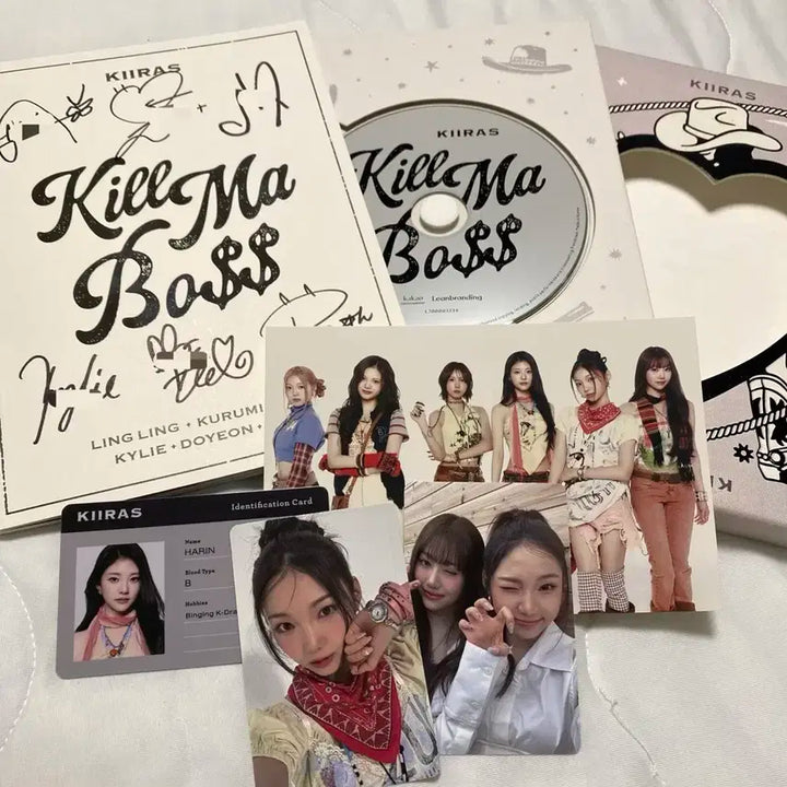 비매) KIIRAS 키라스 친필싸인 앨범
