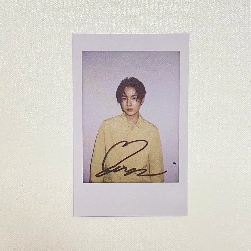 엔시티위시 유우시 아레나옴므 중국잡지 특전 싸인 폴라