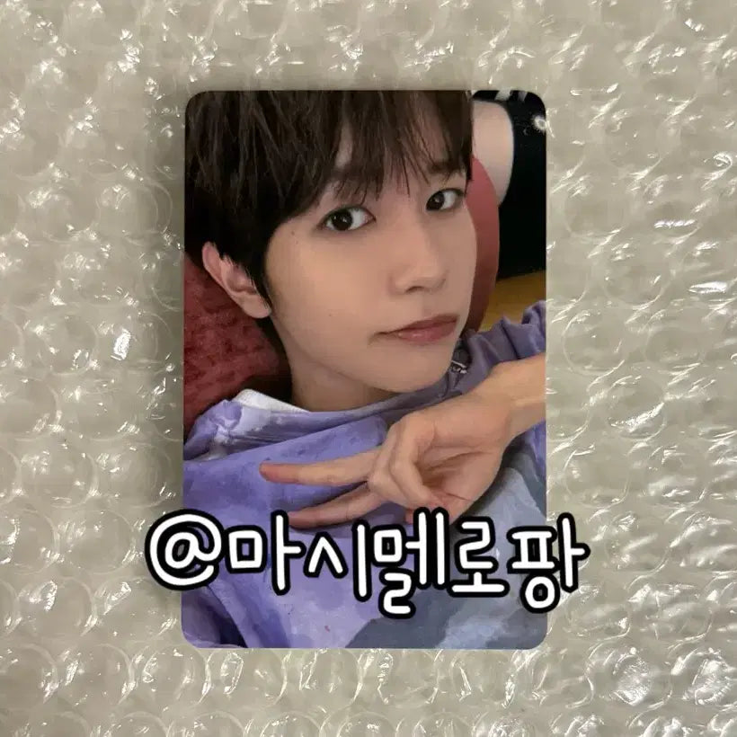 엔시티위시 컬러 에버라인 료 포카 포토카드 특전 미공포 서프 color