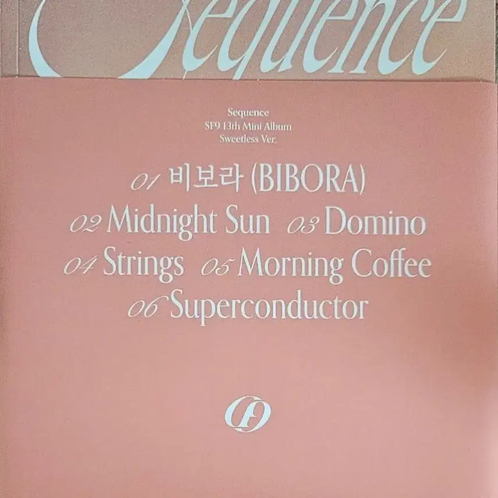 SF9 Sequence 앨범 Sweetless
