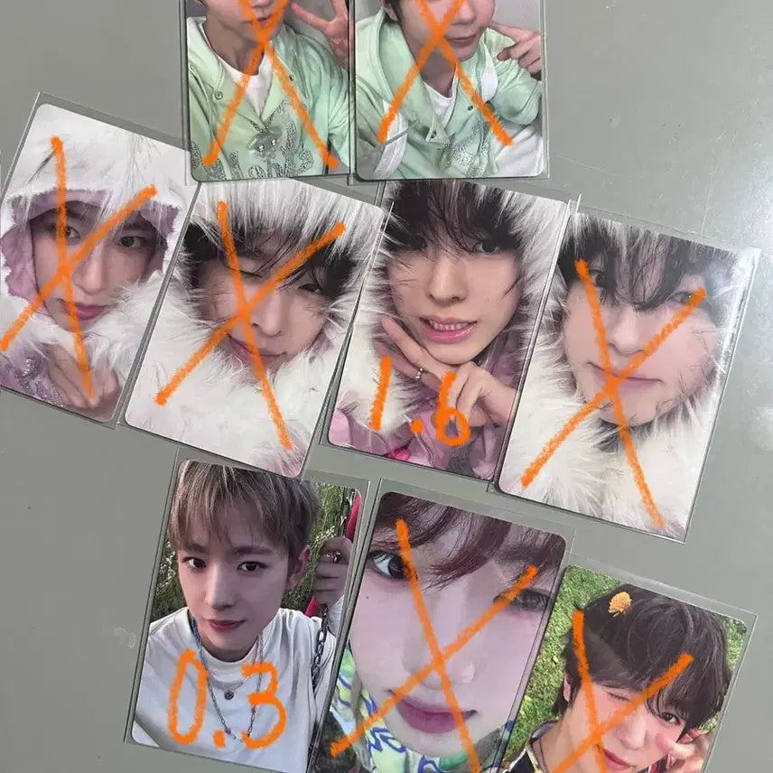 엔시티위시 컬러 포토북 초회한정 포카 미라클 유우시