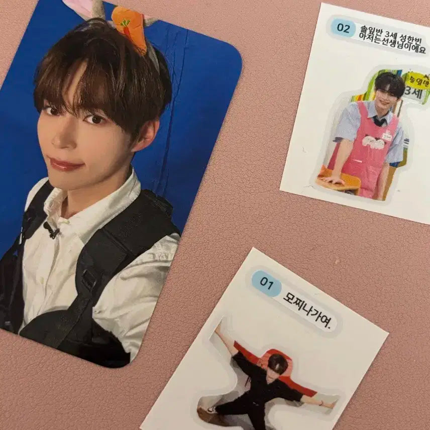 성한빈 제베원 아이코닉 띠부씰 공방포카 양도