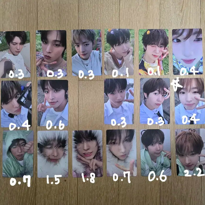 엔시티 위시 컬러 포토북 초회한정 시온 리쿠 유우시 재희 료 사쿠야 양ㄷ