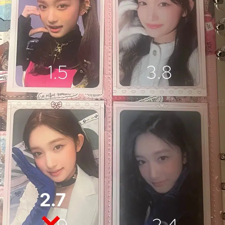 가격 줄였어요) 아이브 이서 포카 팔아요! 덤 폭탄으로 넣어드려요!일레븐