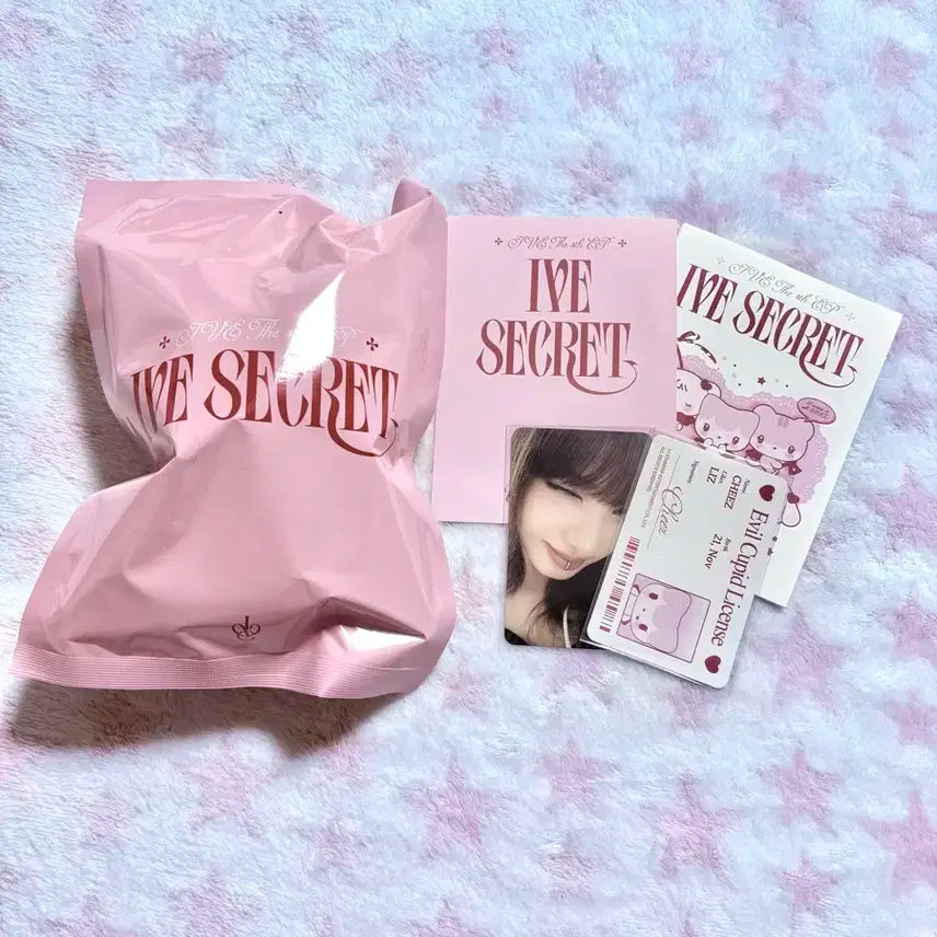 IVE 아이브 IVE SECRET 이블 큐피트 리즈 미개봉