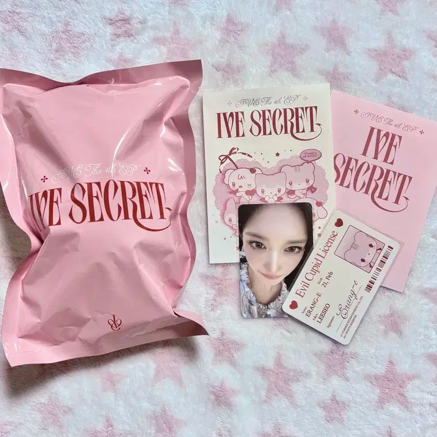 IVE Secret 앨범 이블 큐피트 이서 미개봉 이랑이 아부부