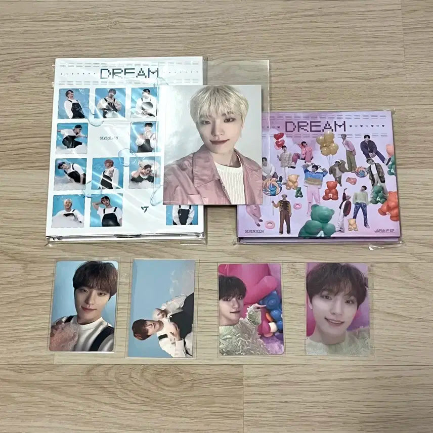 세븐틴 dream 드림 c반 캐럿반 일본앨범 디노 포카특전엽서 일괄양도