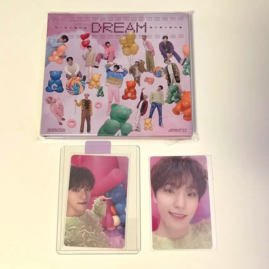 세븐틴 dream 드림 c반 캐럿반 일본앨범 디노 포카특전엽서 일괄양도