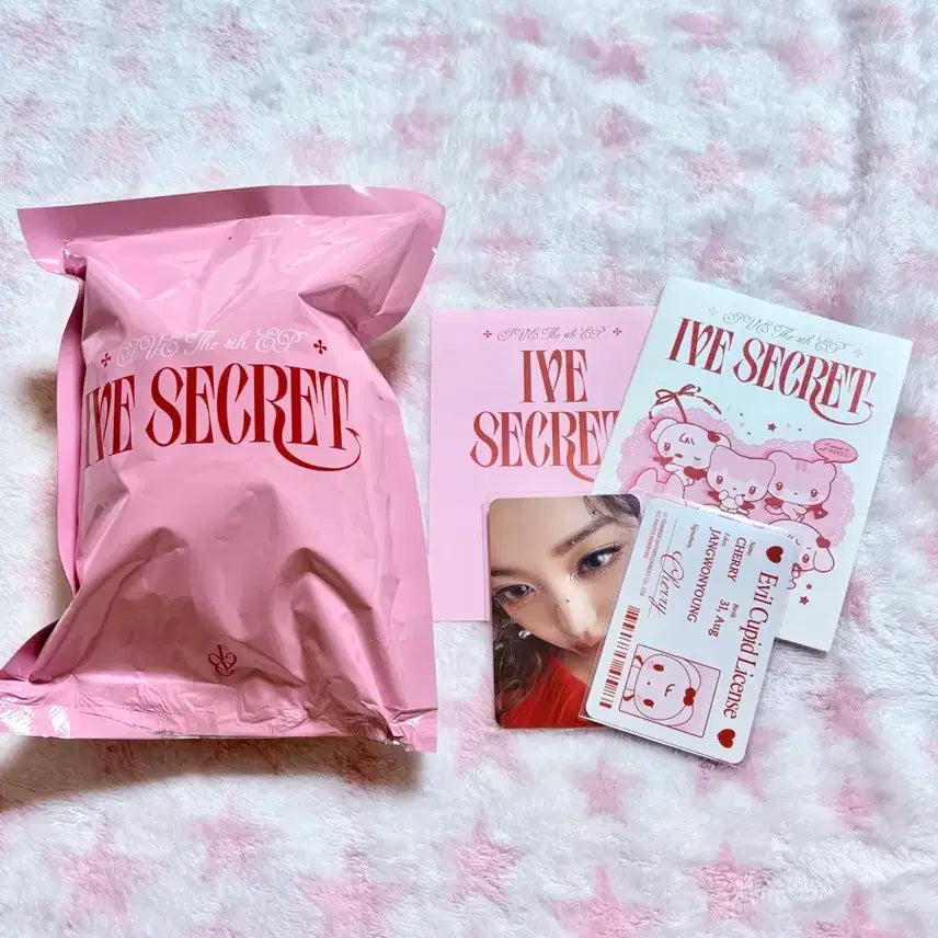 IVE Secret 앨범 이블 큐피트 원영 미개봉 체리 아부부