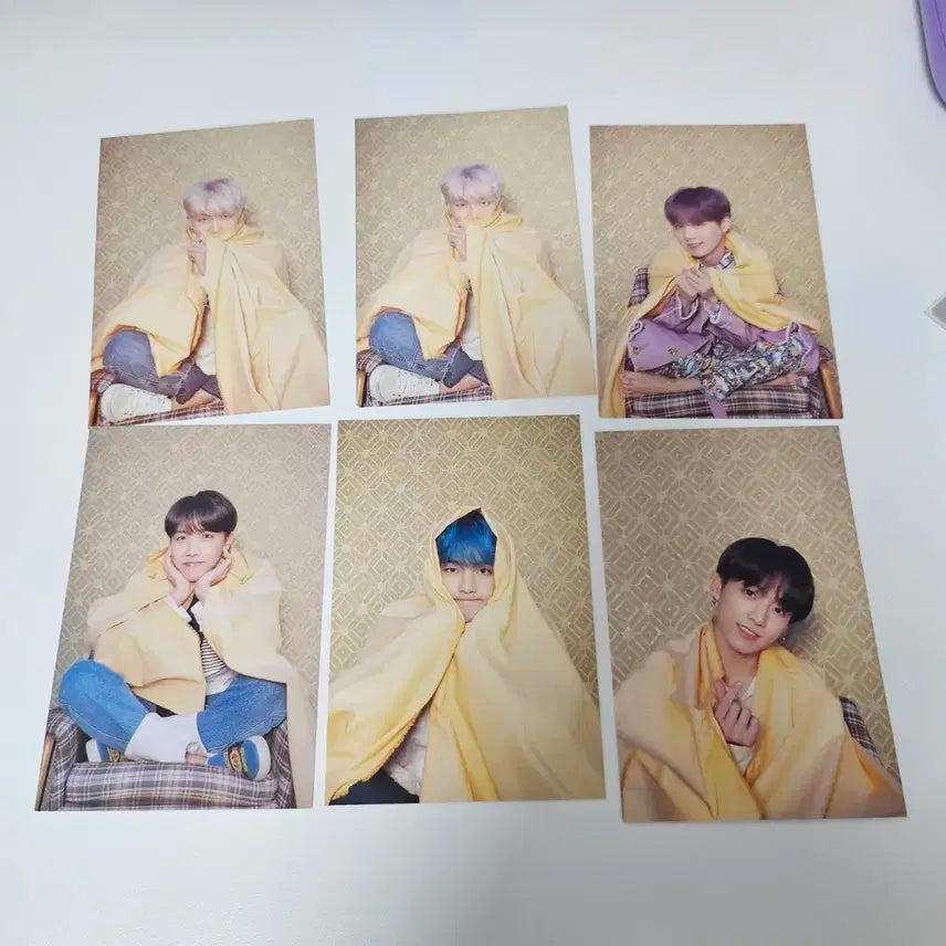 [6장 일괄] bts 방탄소년단 페르소나 엽서
