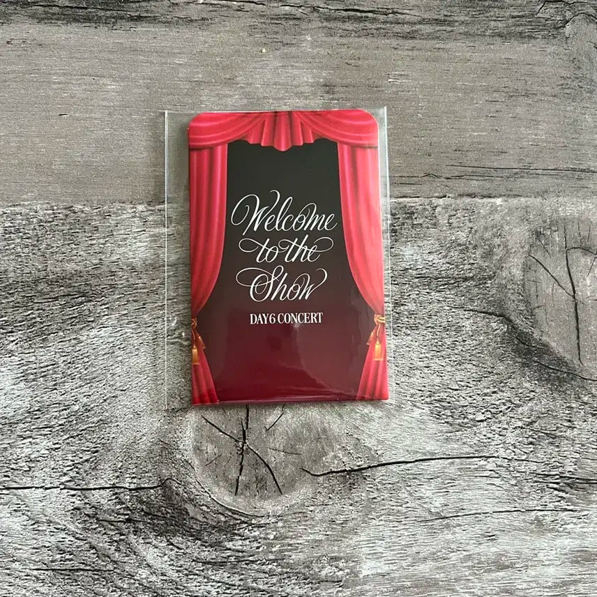 데이식스 웰컴투더쇼 입장 포카세트