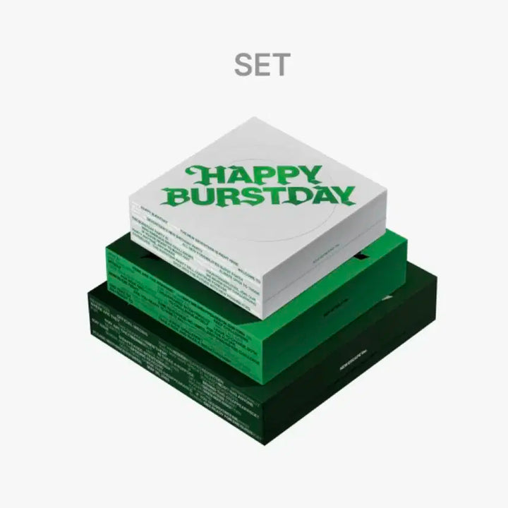 세븐틴 정규 5집 해피버스트데이 앨범 풀세트
