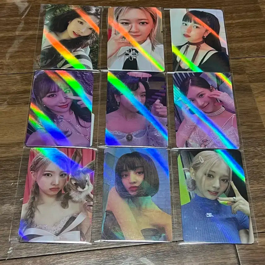 트와이스 미니 11집 홀로그램 포토카드 9종 세트