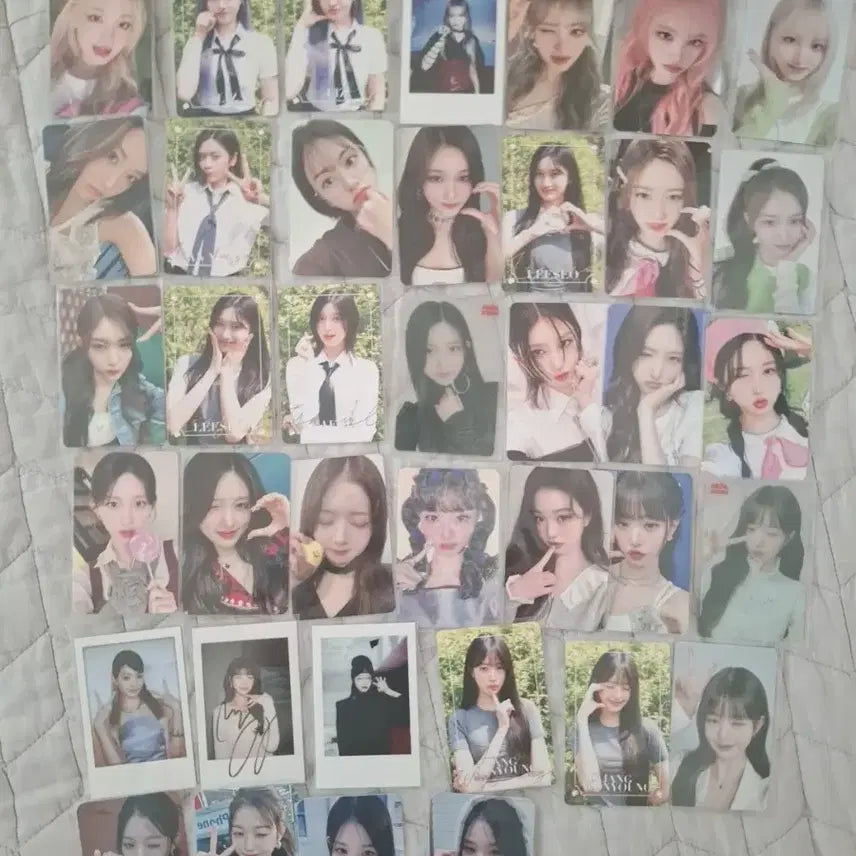 아이브 포카 대량판매 합니다!/시세킹위드뮤사웨럭드분철일레븐마인얼빡시크릿