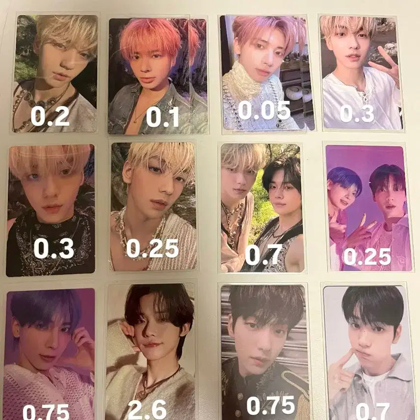 투모로우바이투게더 (TXT) 포토카드