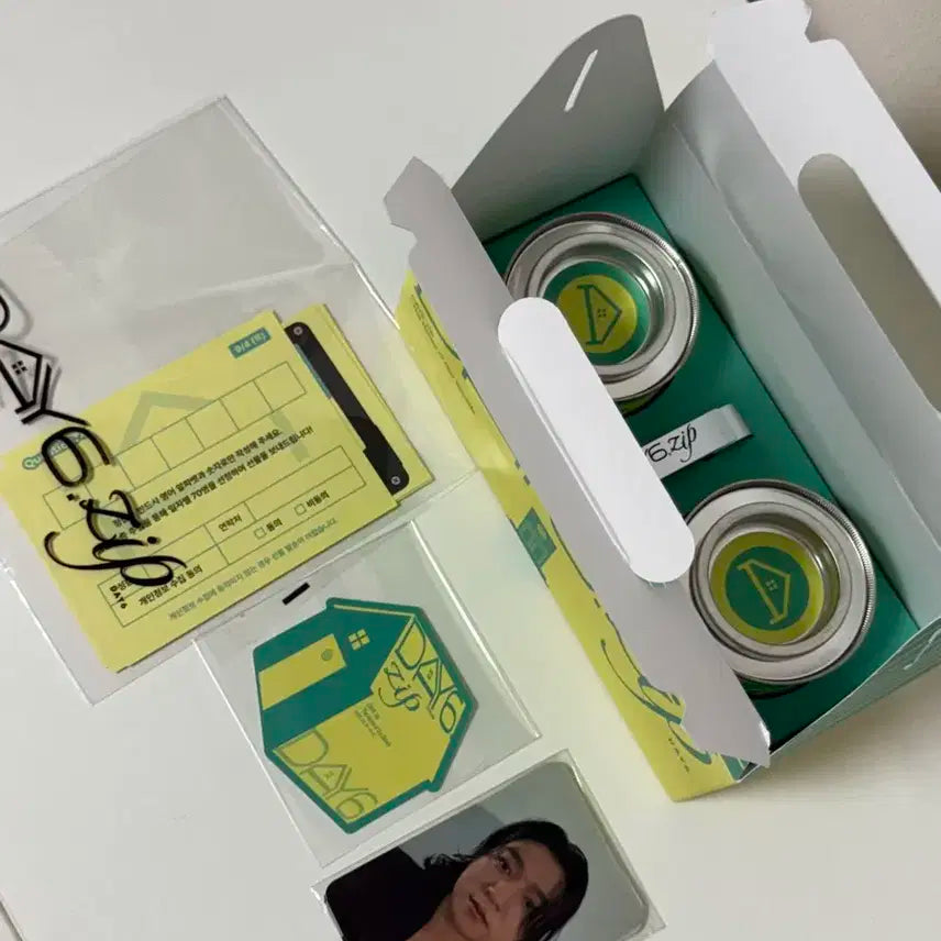 데이식스 집 샵 팝업 기프트 캔들 스티커 포카 세트 일괄 양도