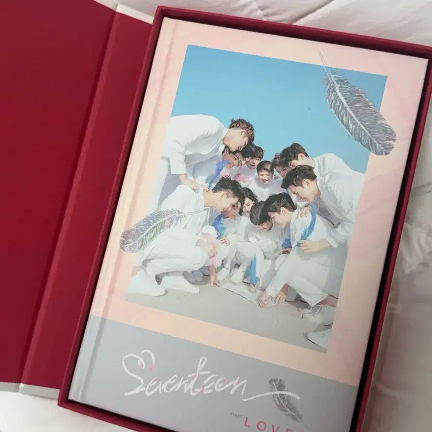 세븐틴 퍼스트 러브 앨범 (예쁘다)