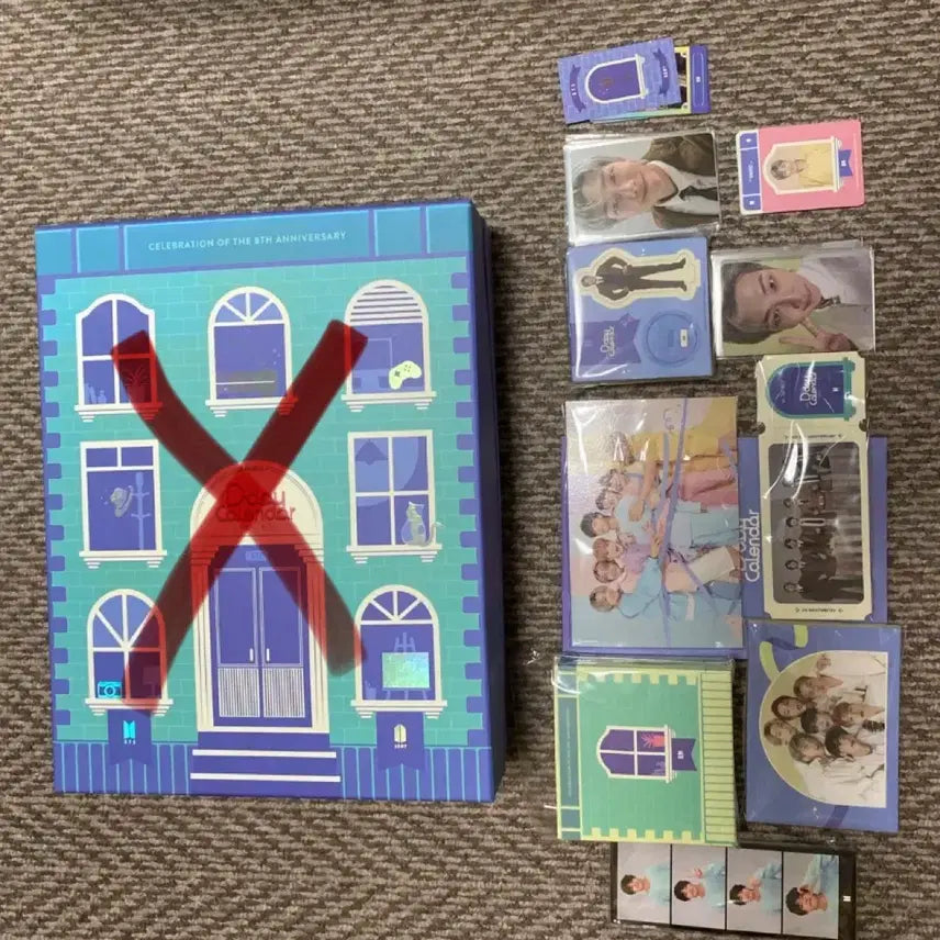 방탄소년단 21 데이캘린더