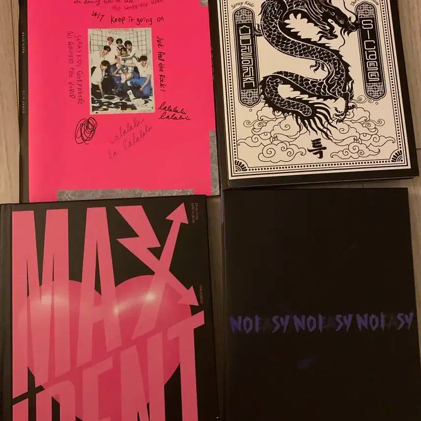 스키즈 개봉앨범 일괄로 판매합니다! (락,특,맥시던트,노이지)