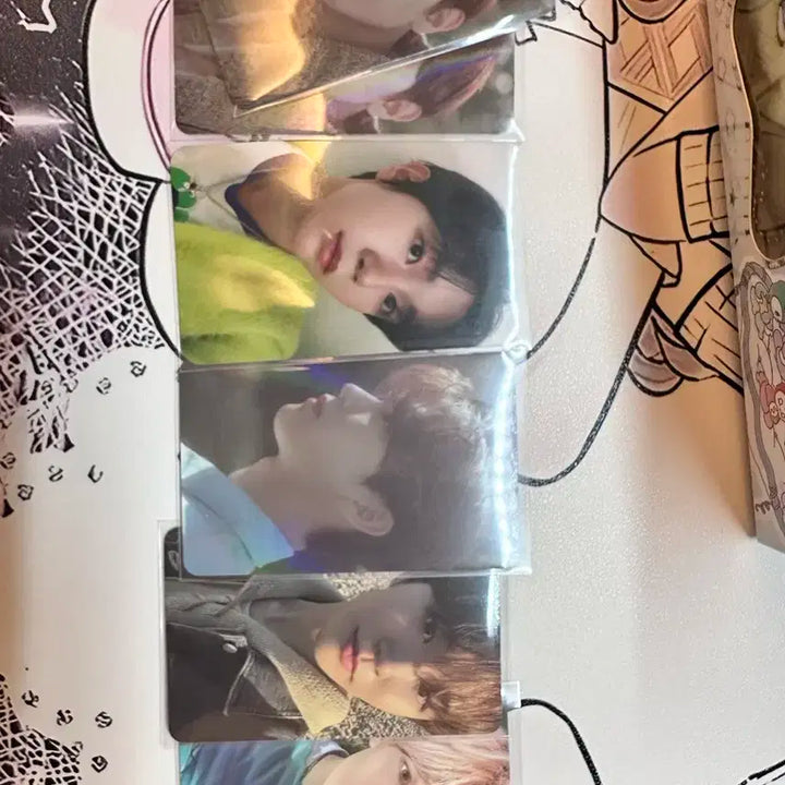 엔시티 위시 위츄 키링 초판 버전 재희 풀셋