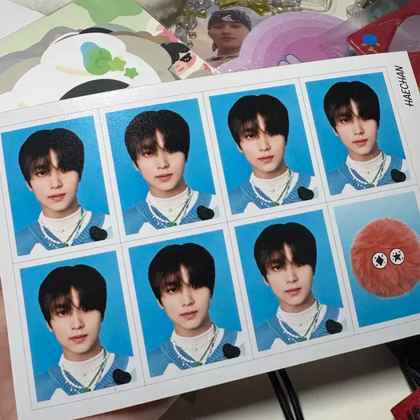 해찬 캔디 메거진 증명사진 증사