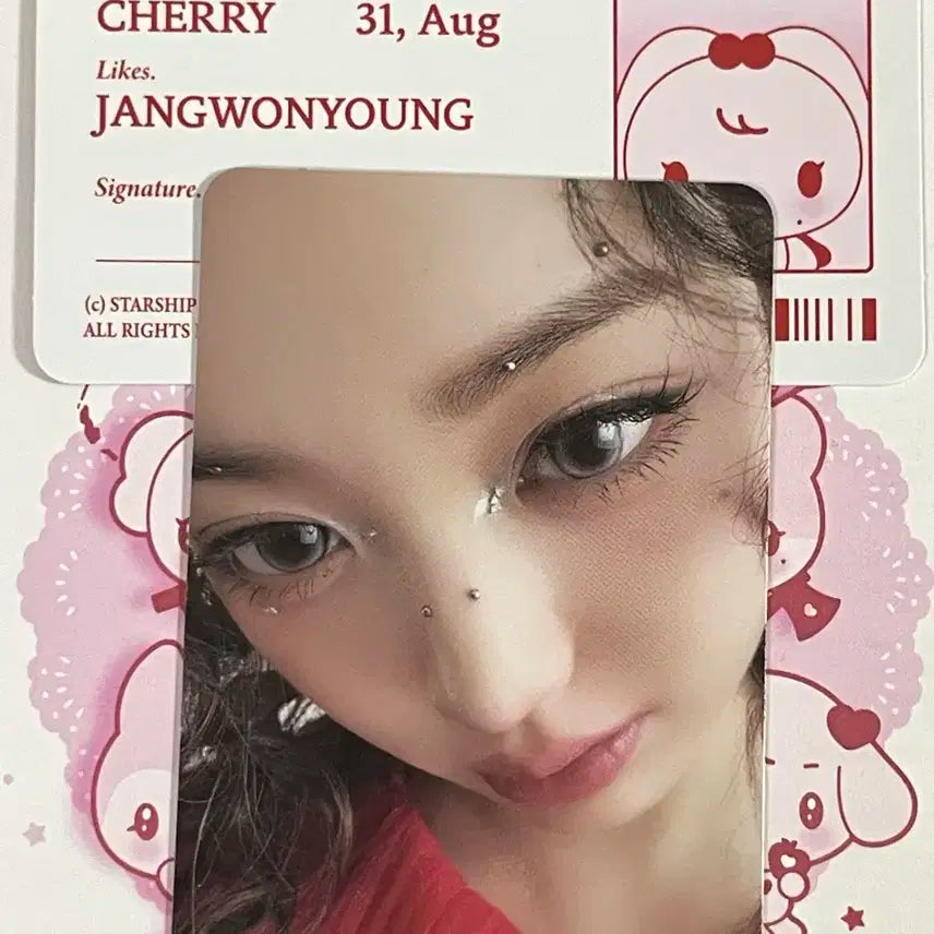 아이브 장원영 Evil Cupid 포토카드 포카