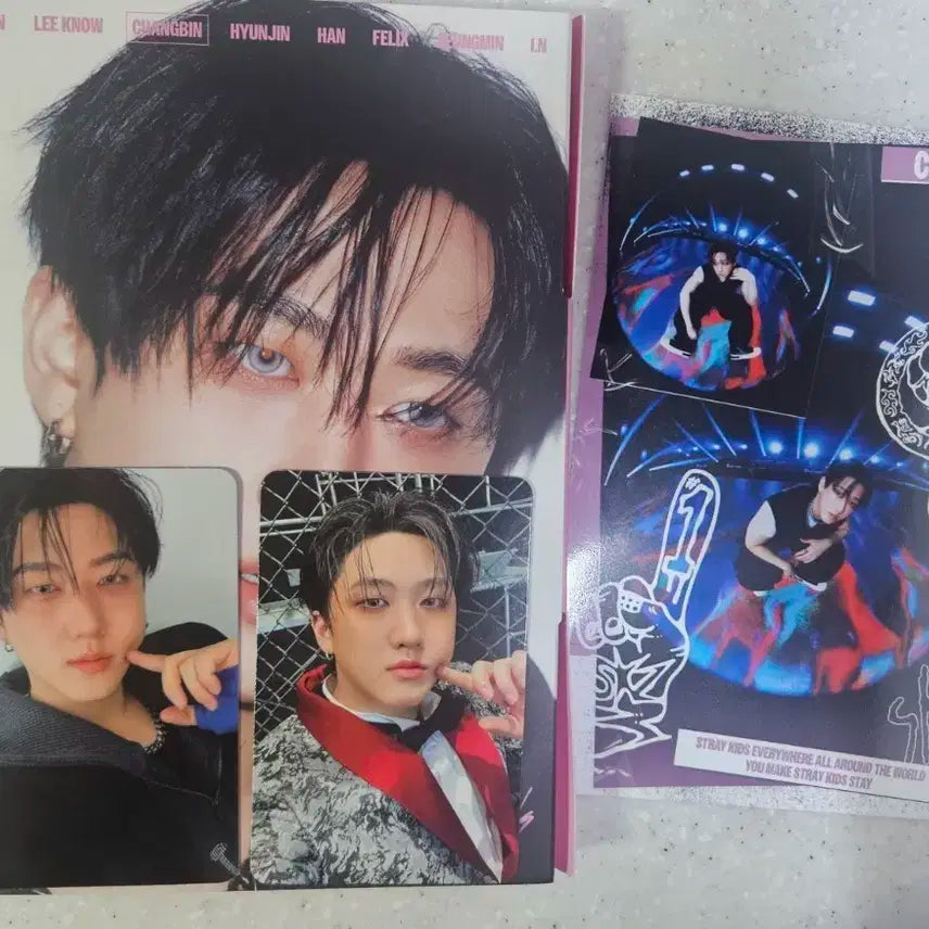 스트레이키즈스키즈카르마karma창빈아코디언포카미공포엽서양도일괄