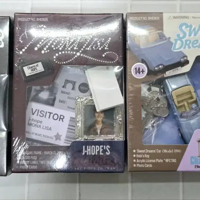 방탄소년단 제이홉 앨범 세트 3앨범 3키링 전부 미개봉 JHOPE