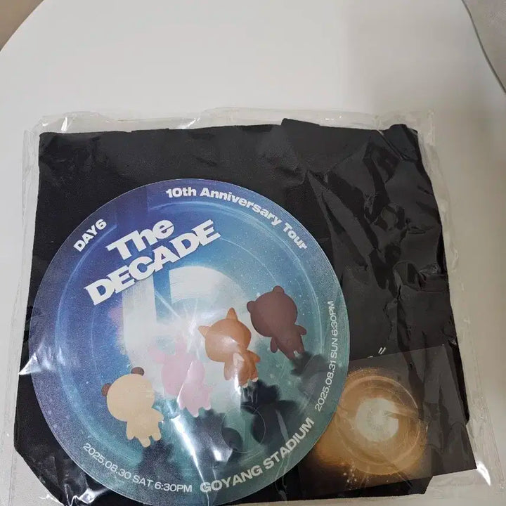 데이식스 10주년 콘서트 막콘 입장기프트