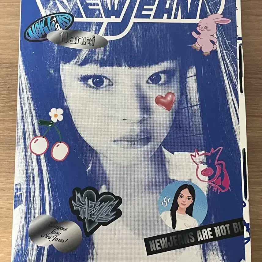 뉴진스 블루북 하니 버전 풀구성 (포카o)
