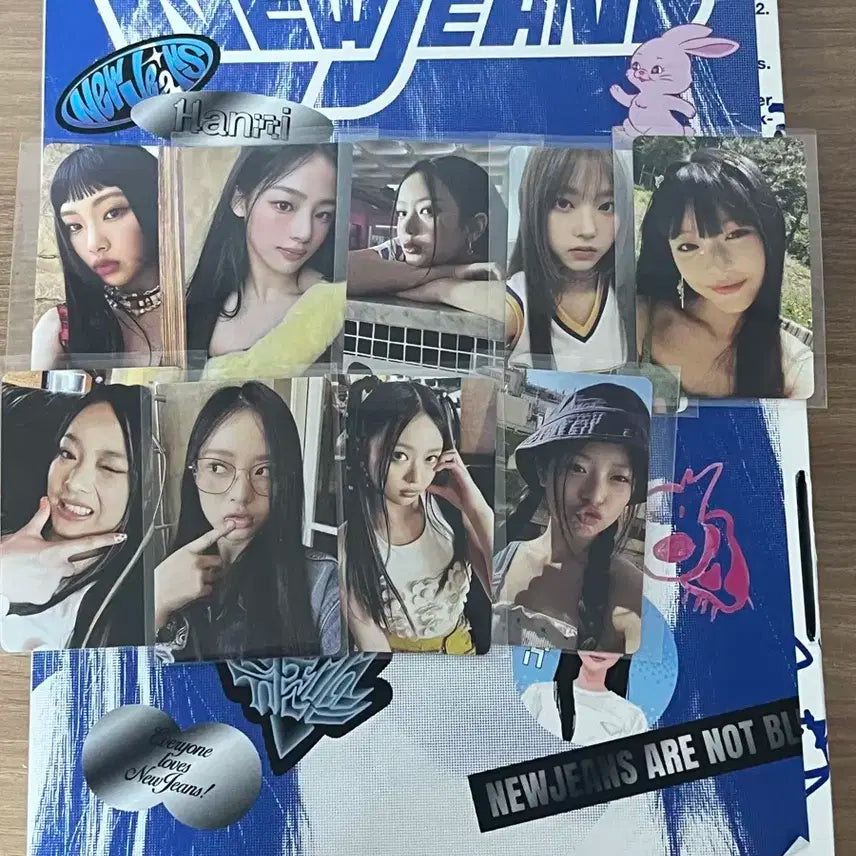 뉴진스 블루북 하니 버전 풀구성 (포카o)