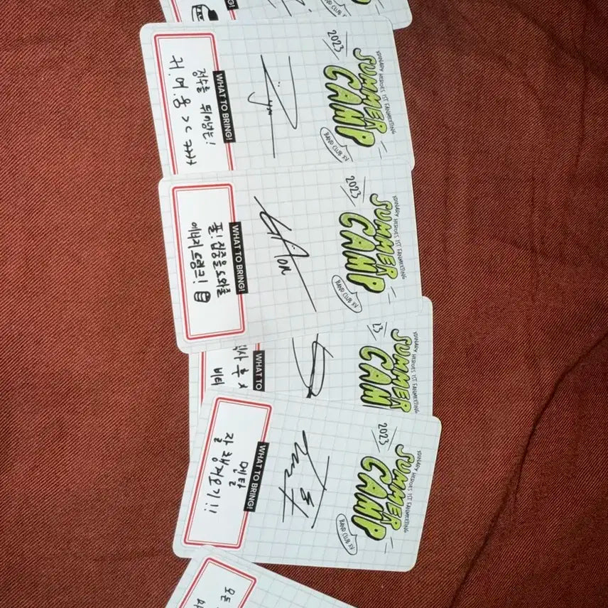 엑스디너리히어로즈 엑디즈 희귀 포카 팬미팅 포카 썸머캠프 포카