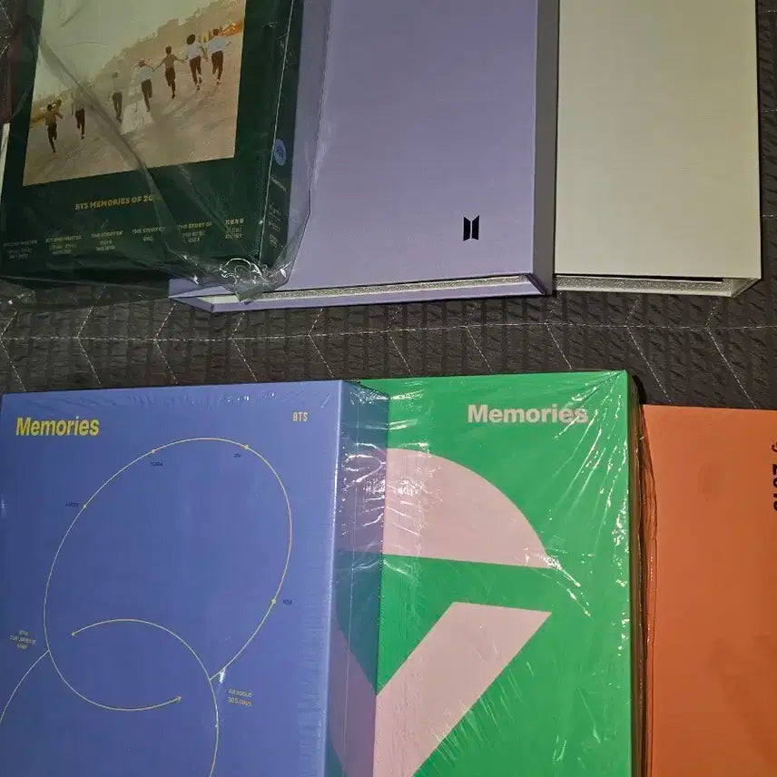 방탄 메모리즈 2016-2021 6개 일괄 포카없음
