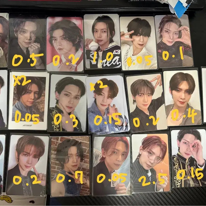 에이티즈 여상 포카