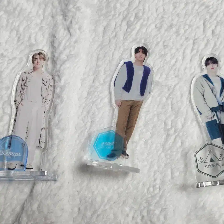 세븐틴 에스쿱스 일본 재팬 카페 역대 아크릴 스탠드 일괄!!!!