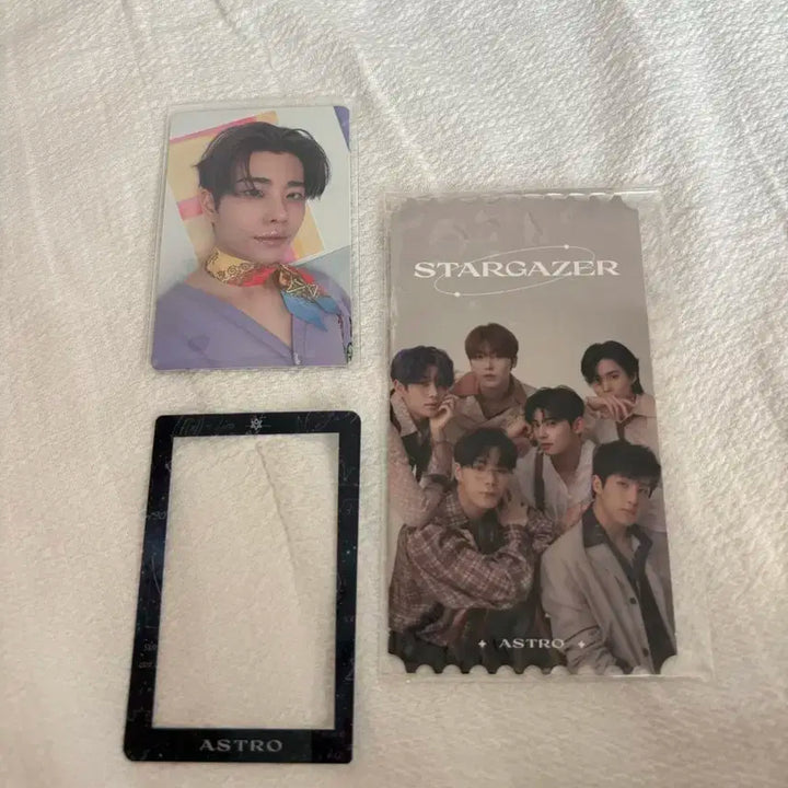 아스트로 엠제이 스타게이저 막콘 퇴장포카 +포토티켓1장 팝니다