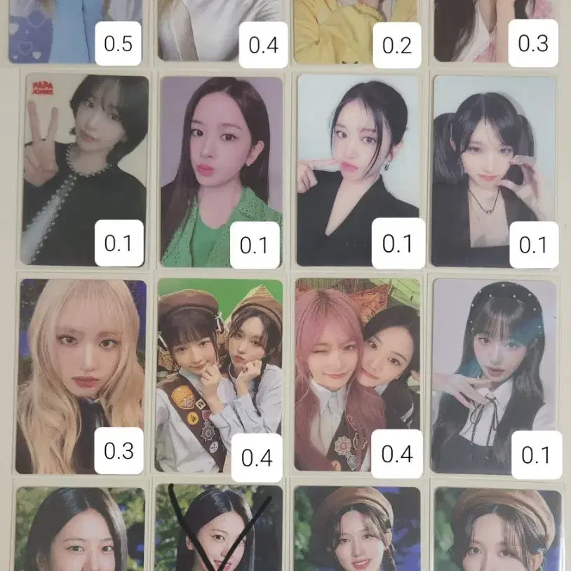 아이브 포카 팔아요!!