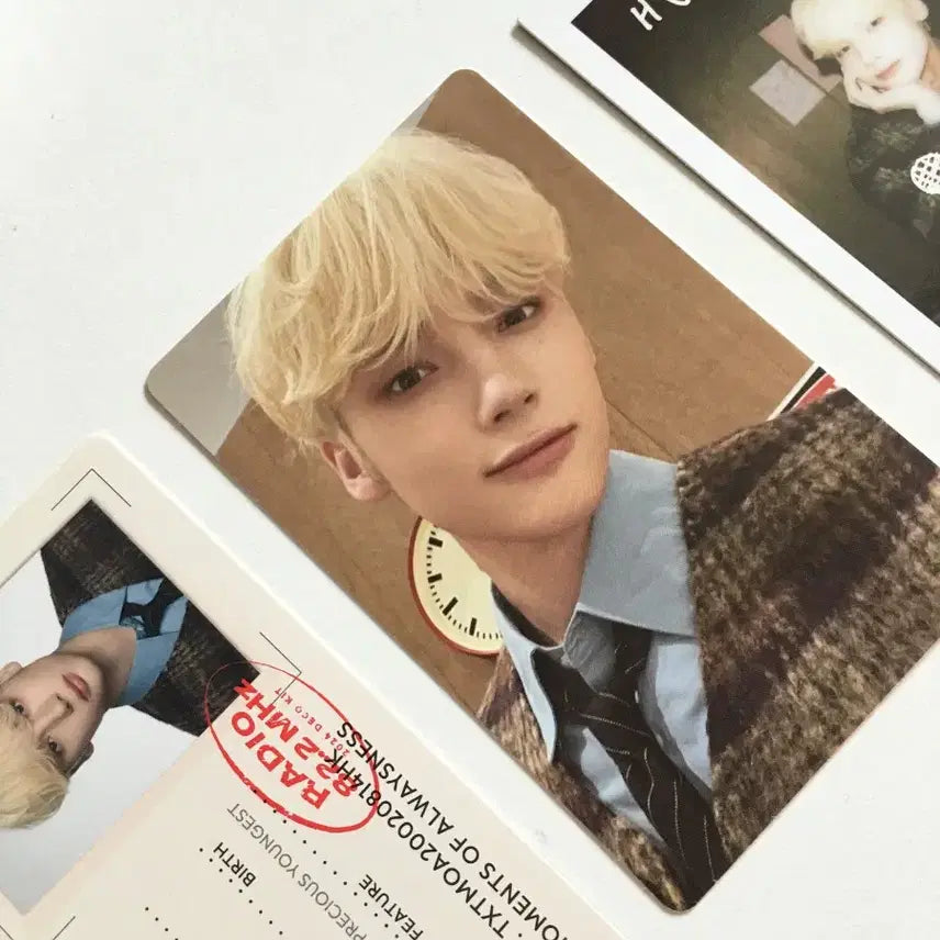 투바투 데코키트 포카 팔아요 (일괄)