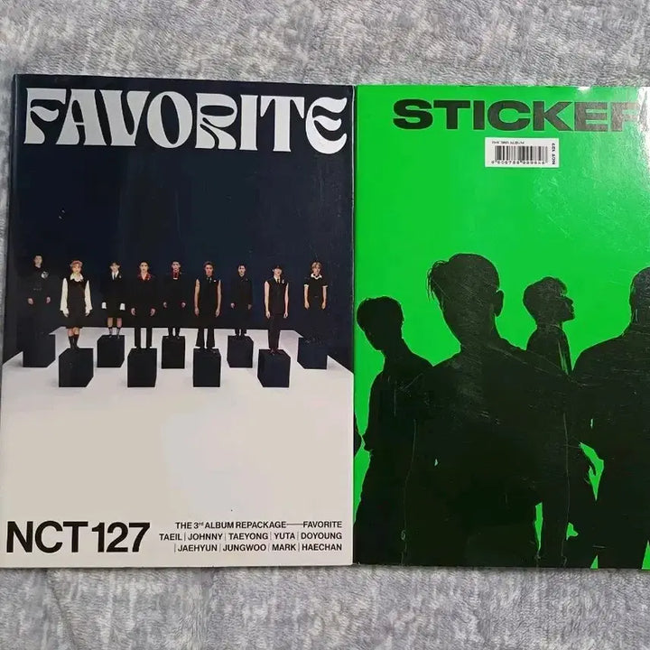 엔시티127 STICKER / FAVORITE 앨범
